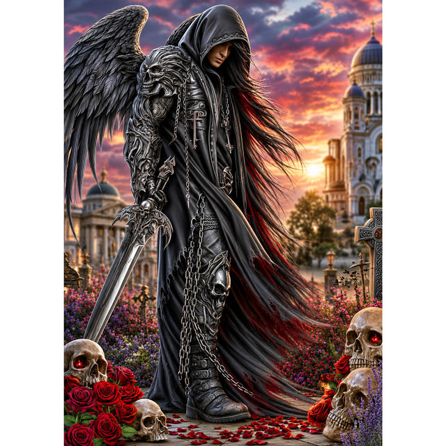 5D Diamond Painting – Wächter der Dämmerung | Unique Diamond