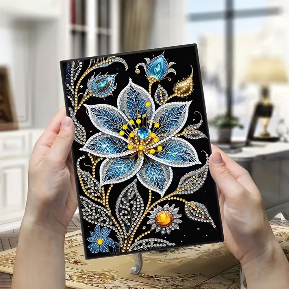 Diamond Painting Notizbuch – Azura Bloom