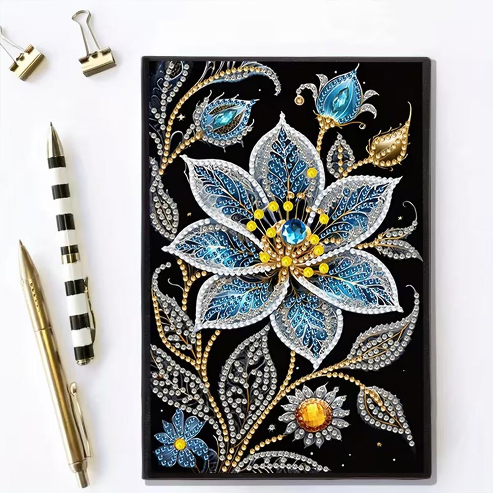 Diamond Painting Notizbuch – Azura Bloom