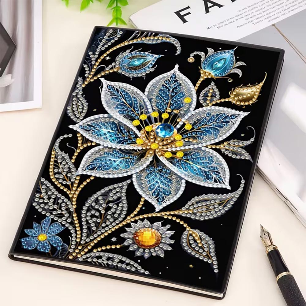 Diamond Painting Notizbuch – Azura Bloom