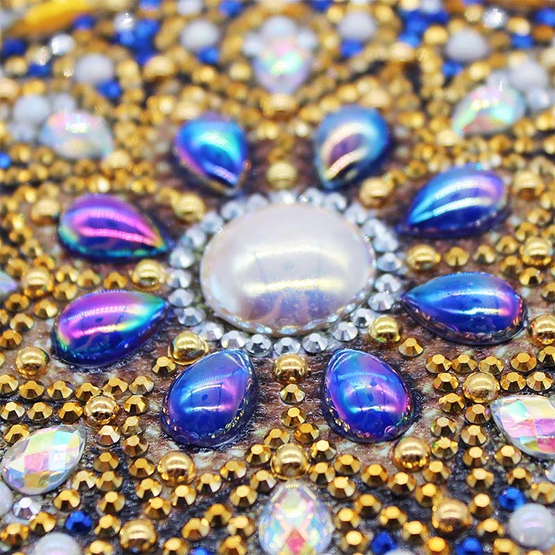 Diamond Painting Notizbuch Mandala, Unique-Diamond