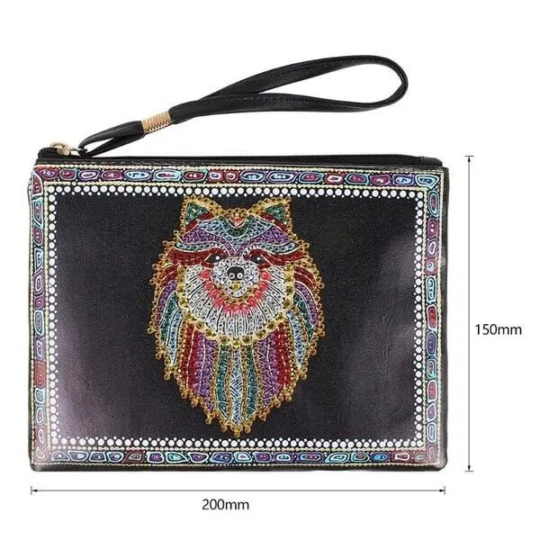Diamond Painting Handgelenktasche Spitz - Unique-Diamond
