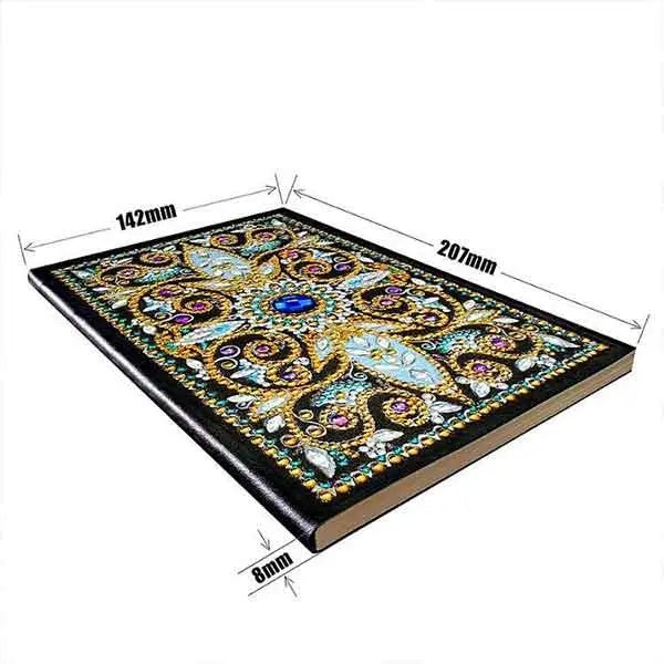 Diamond Painting Notizbuch blaues Auge - Unique-Diamond