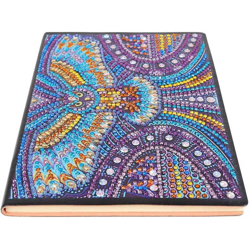 Diamond Painting Notizbuch Eule - Unique-Diamond