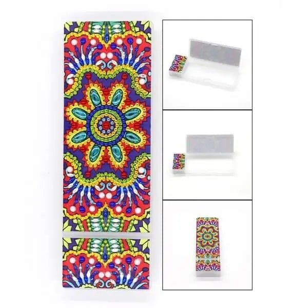 Diamond Painting Stiftebox Blumen - Unique-Diamond