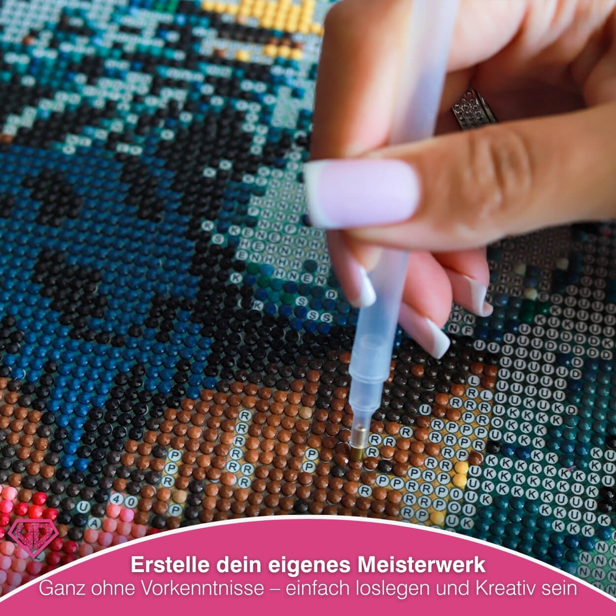 5D Diamond Painting – Glubschi, der verwirrte Waldgeist Unique-Diamond