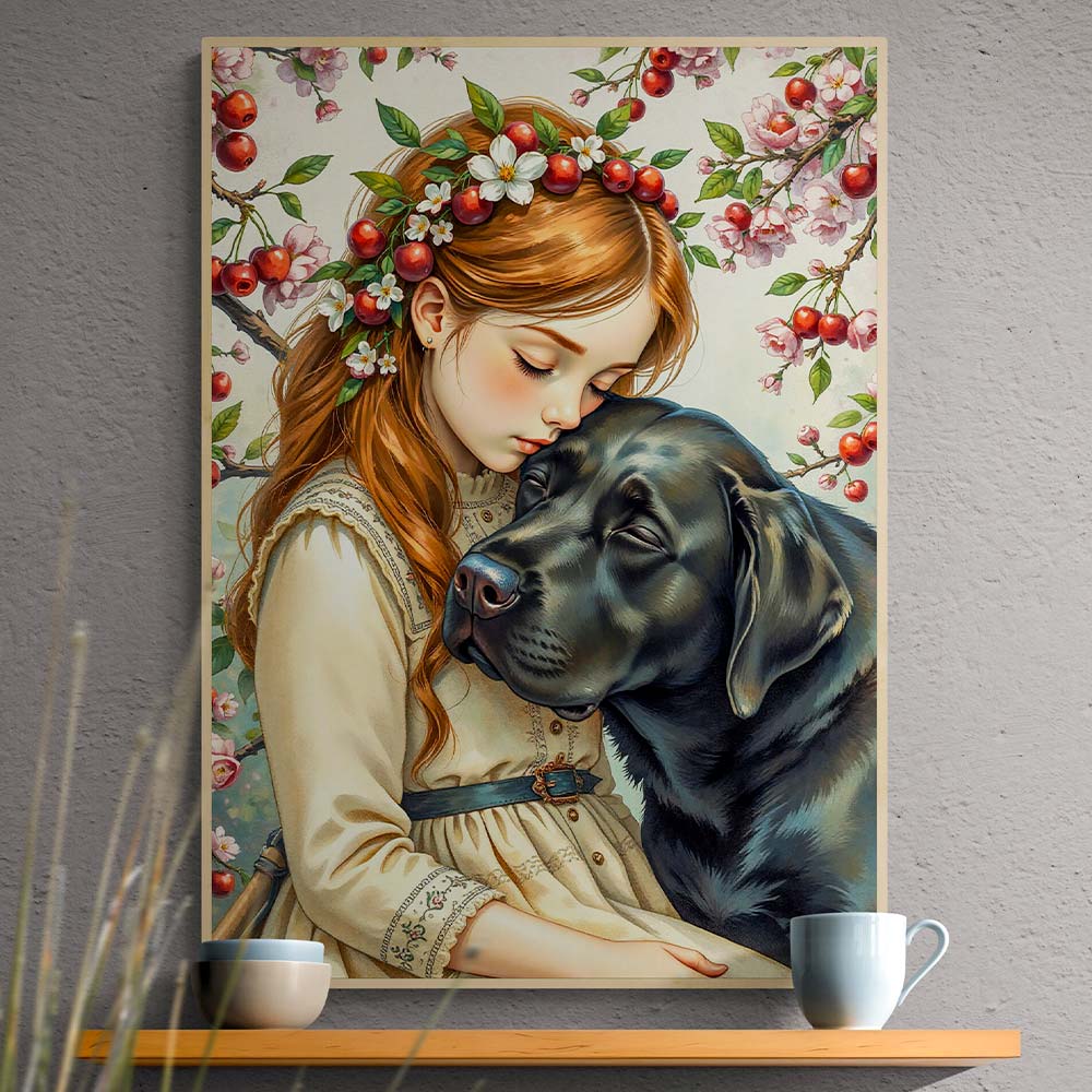 5D Diamond Painting AB Effekt – Treue Verbundenheit, Unique-Diamond