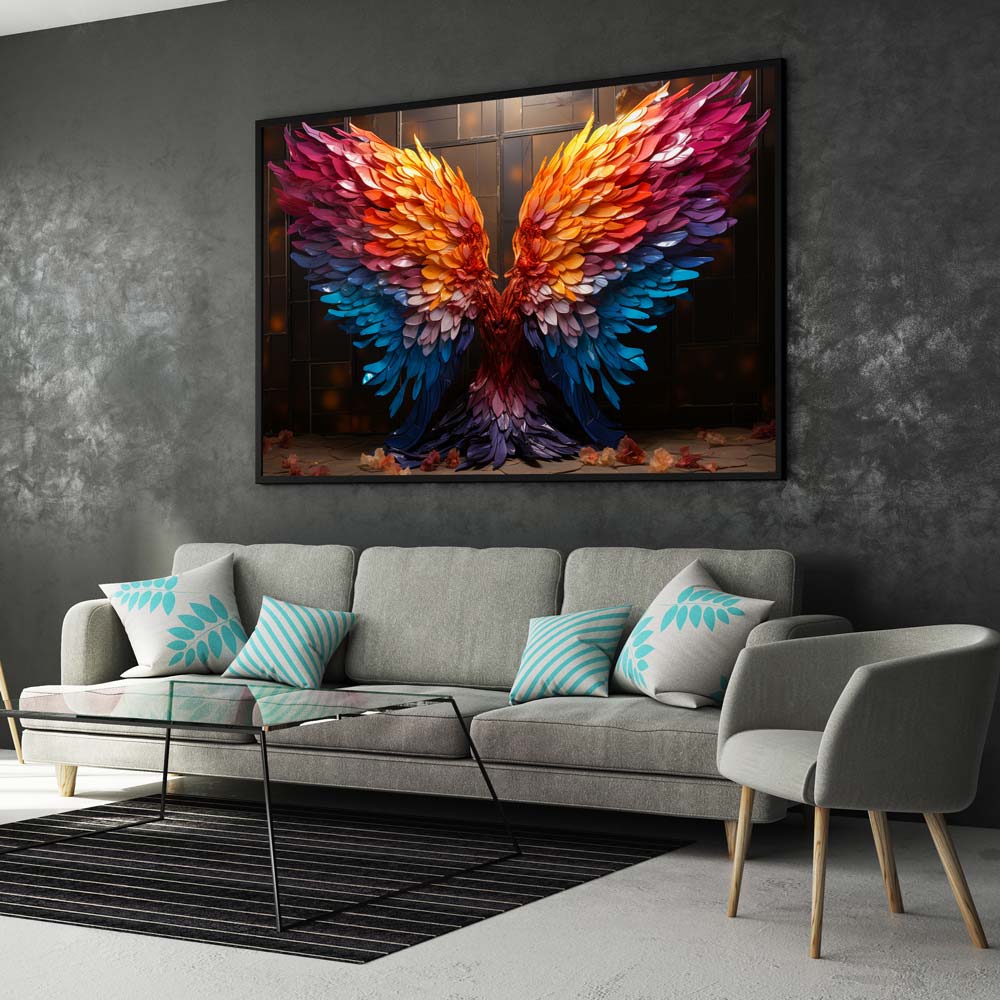 5D Diamond Painting AB Steine Angel Wings, Unique-Diamond