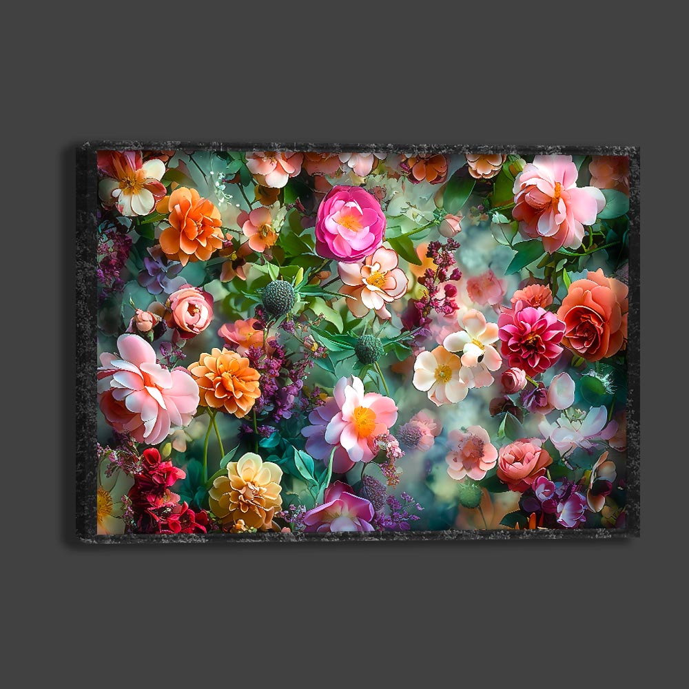 5D Diamond Painting AB Steine Blumenbad, Unique-Diamond