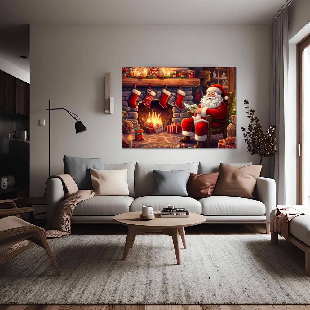 5D Diamond Painting AB Steine Christmas Time, Unique-Diamond