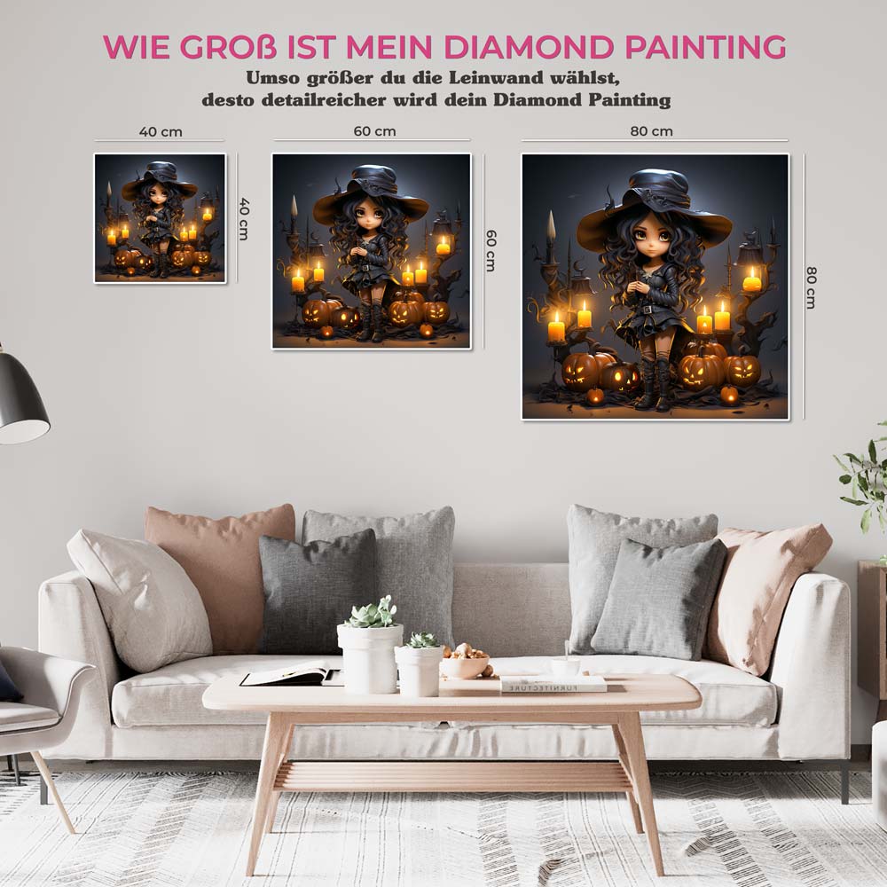5D Diamond Painting AB Steine Clara On Halloween, Unique-Diamond