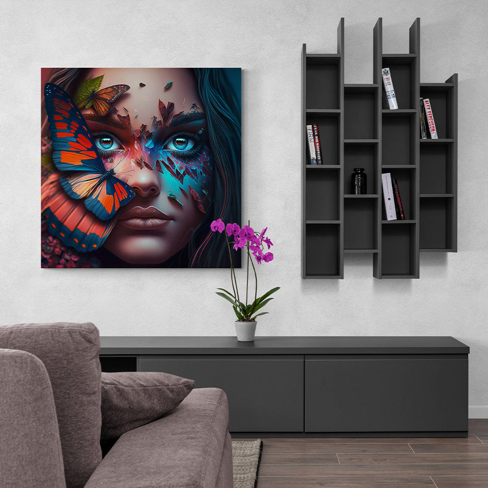 5D Diamond Painting AB Steine Destroyed, Unique-Diamond