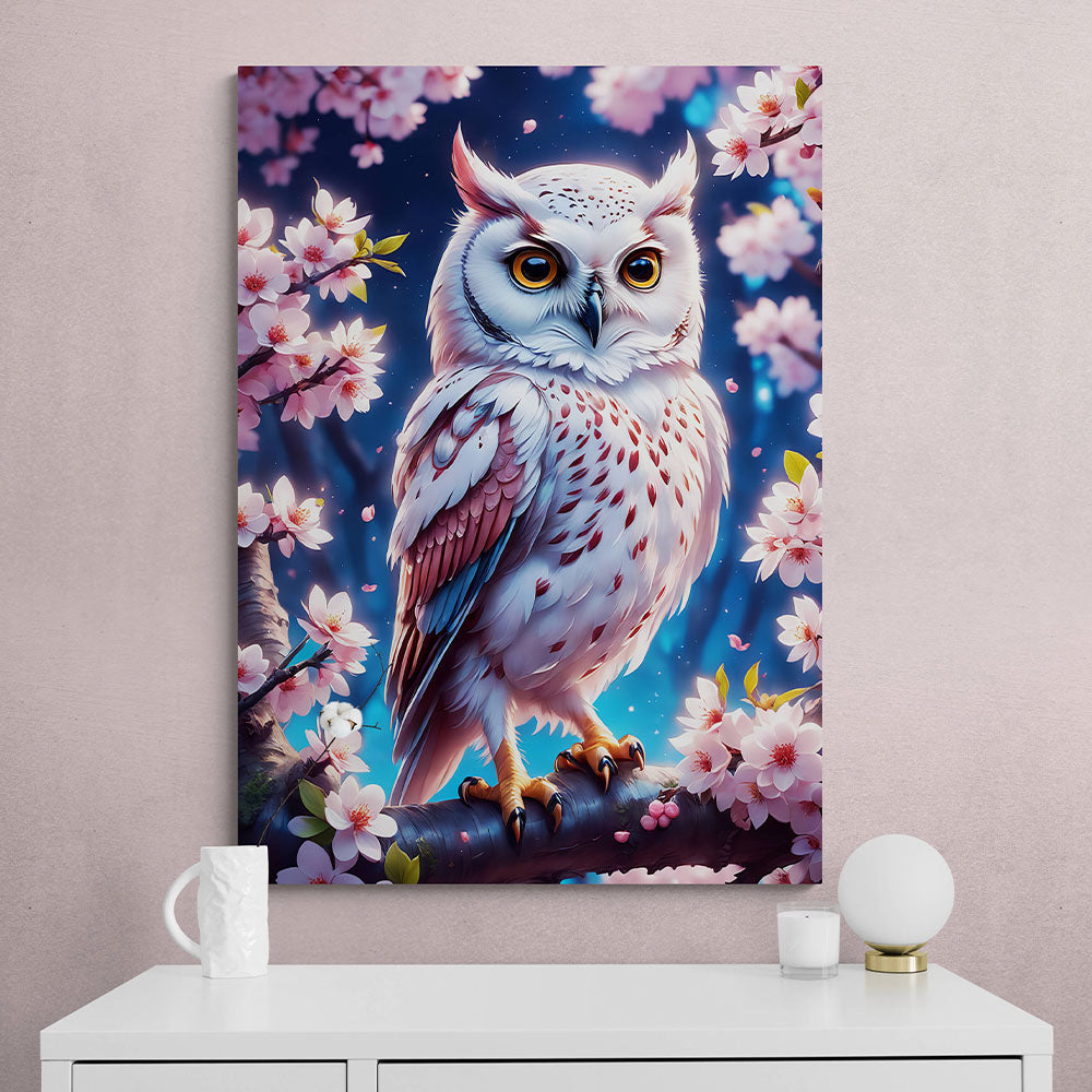5D Diamond Painting AB Steine Eule, Unique-Diamond