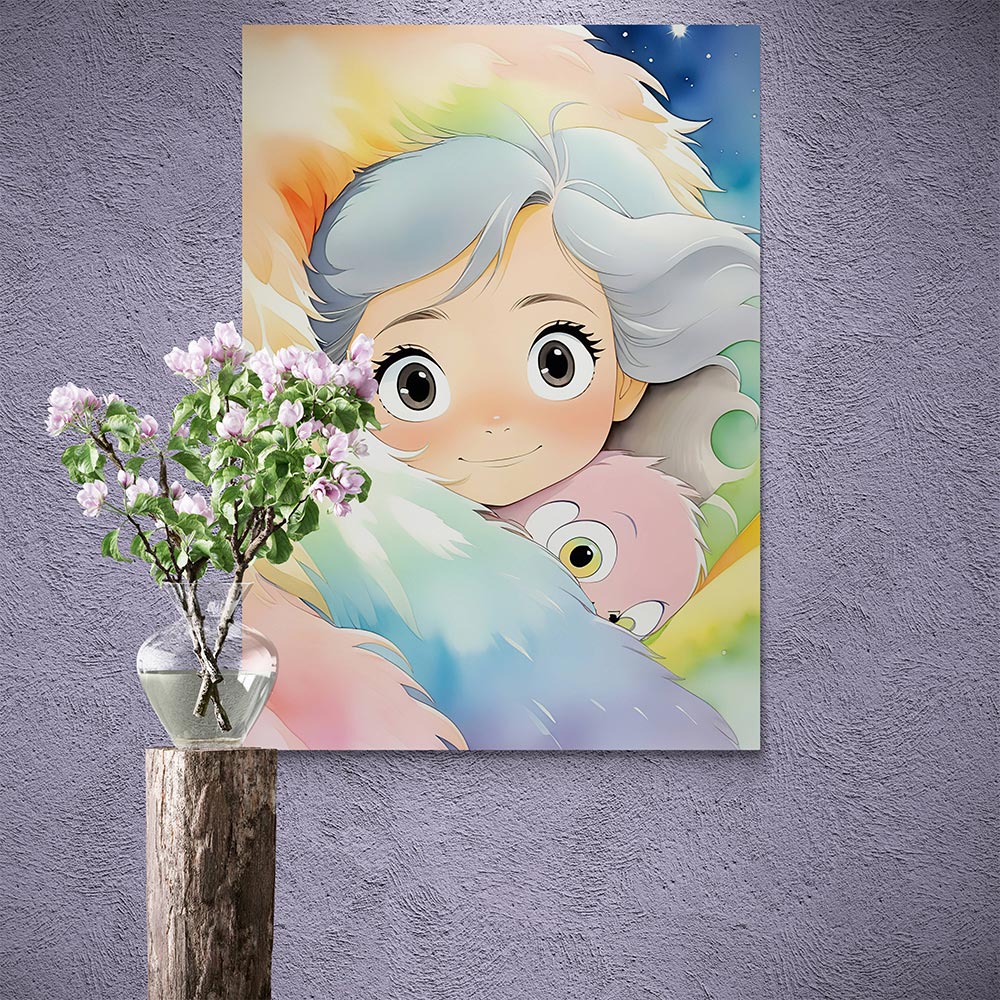 5D Diamond Painting AB Steine Flauschige Umarmung, Unique-Diamond
