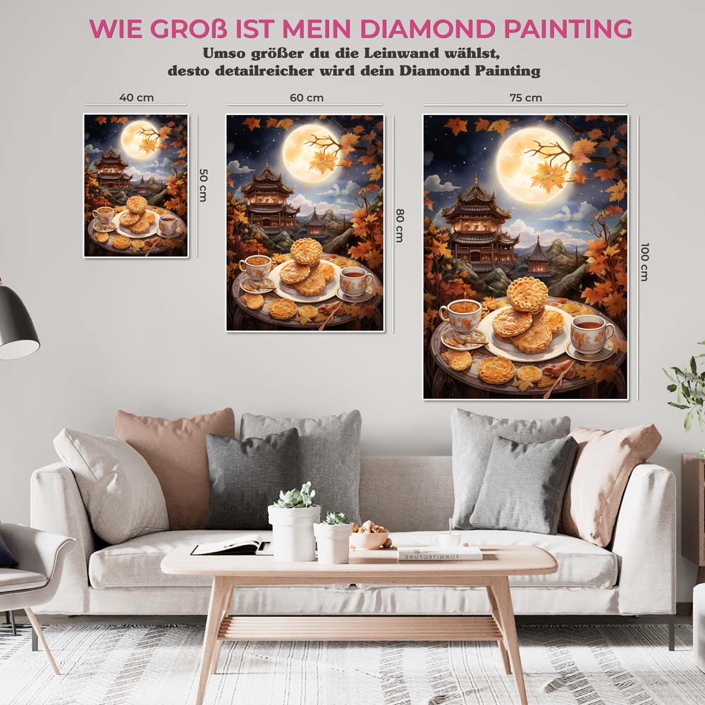 5D Diamond Painting AB Steine Herbst, Unique-Diamond
