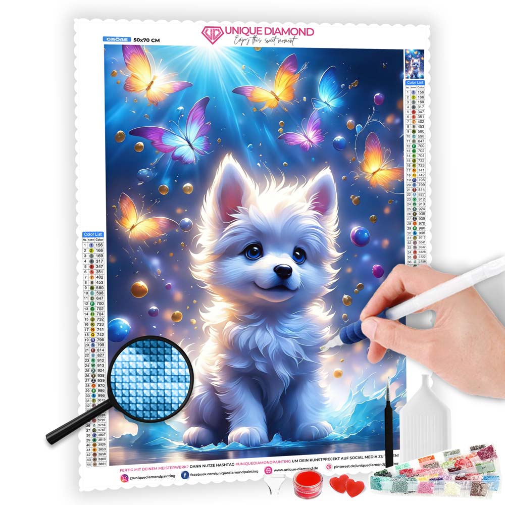 5D Diamond Painting – Lucky Dog