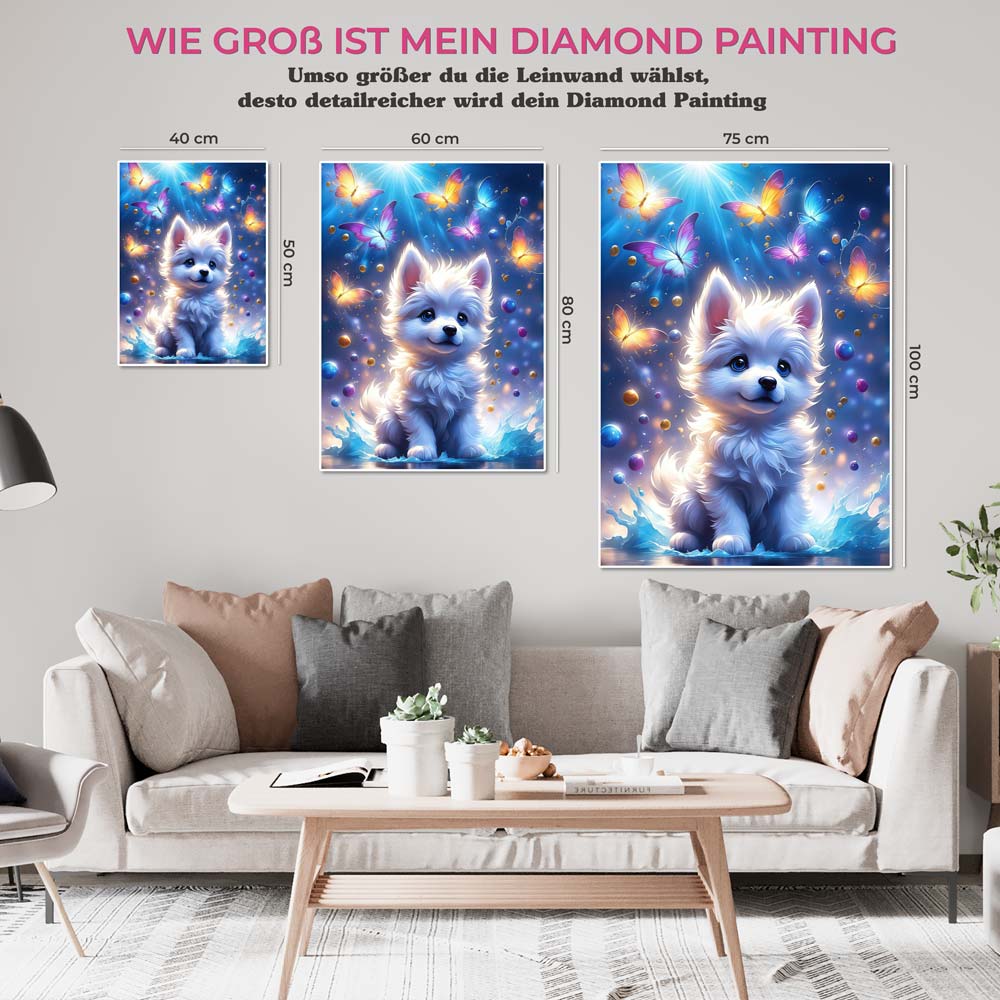 5D Diamond Painting – Lucky Dog