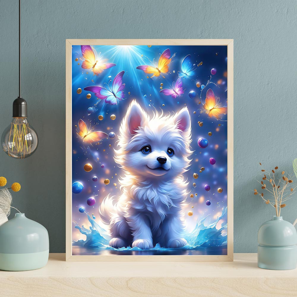 5D Diamond Painting – Lucky Dog