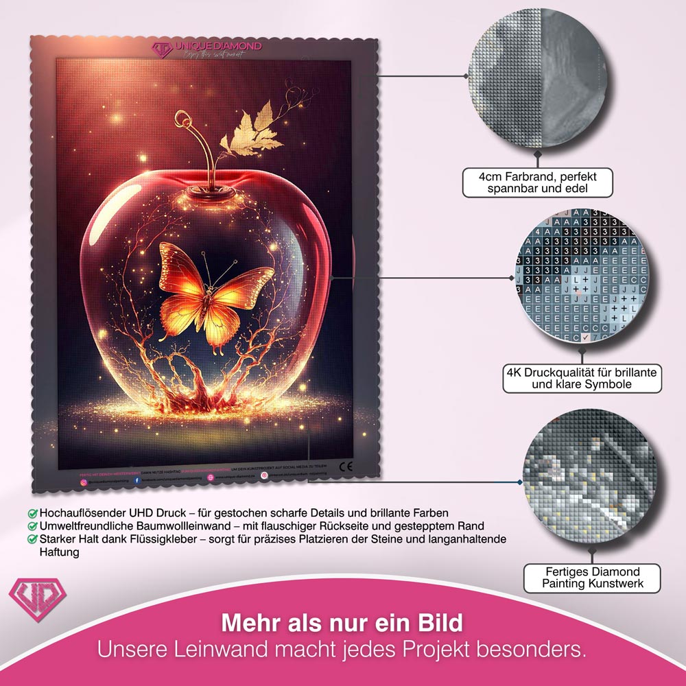 5D Diamond Painting – Magic Apple Unique-Diamond