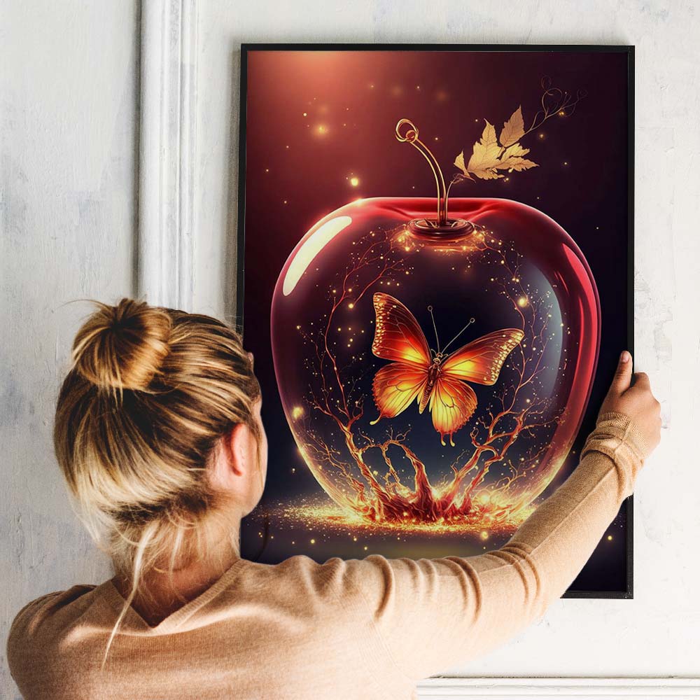 5D Diamond Painting – Magic Apple Unique-Diamond