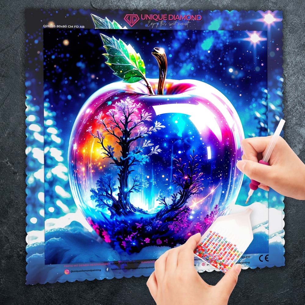 5D Diamond Painting – Magic Apple Unique-Diamond