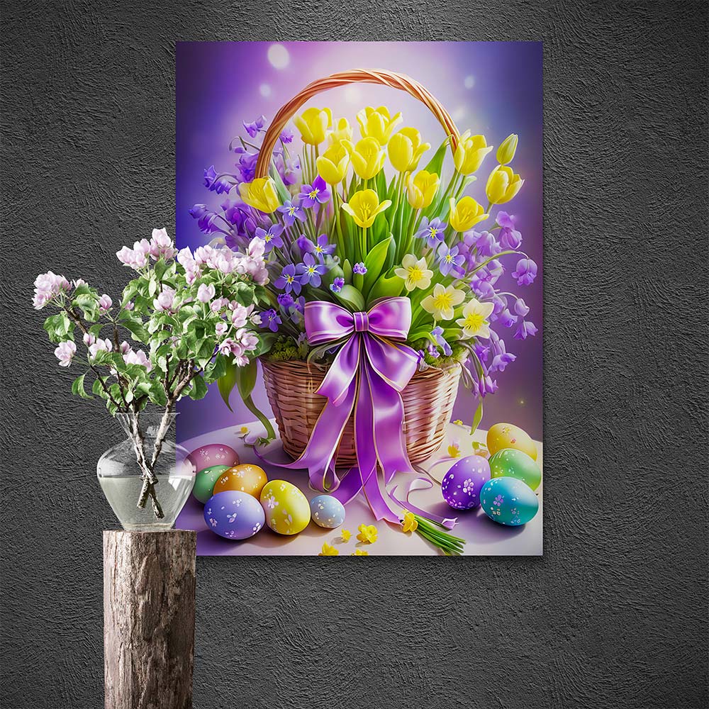 Diamond Painting AB Steine Osterkorb, Unique-Diamond