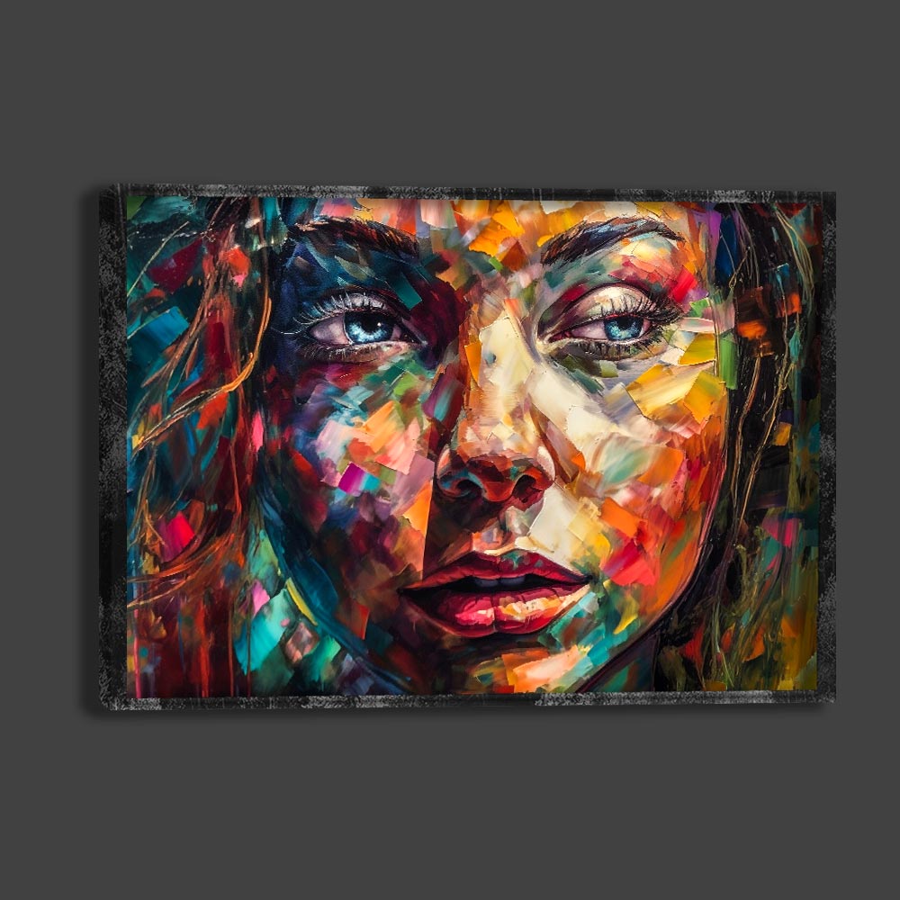 5D Diamond Painting AB Steine Sad mit 100 Farben, Unique-Diamond