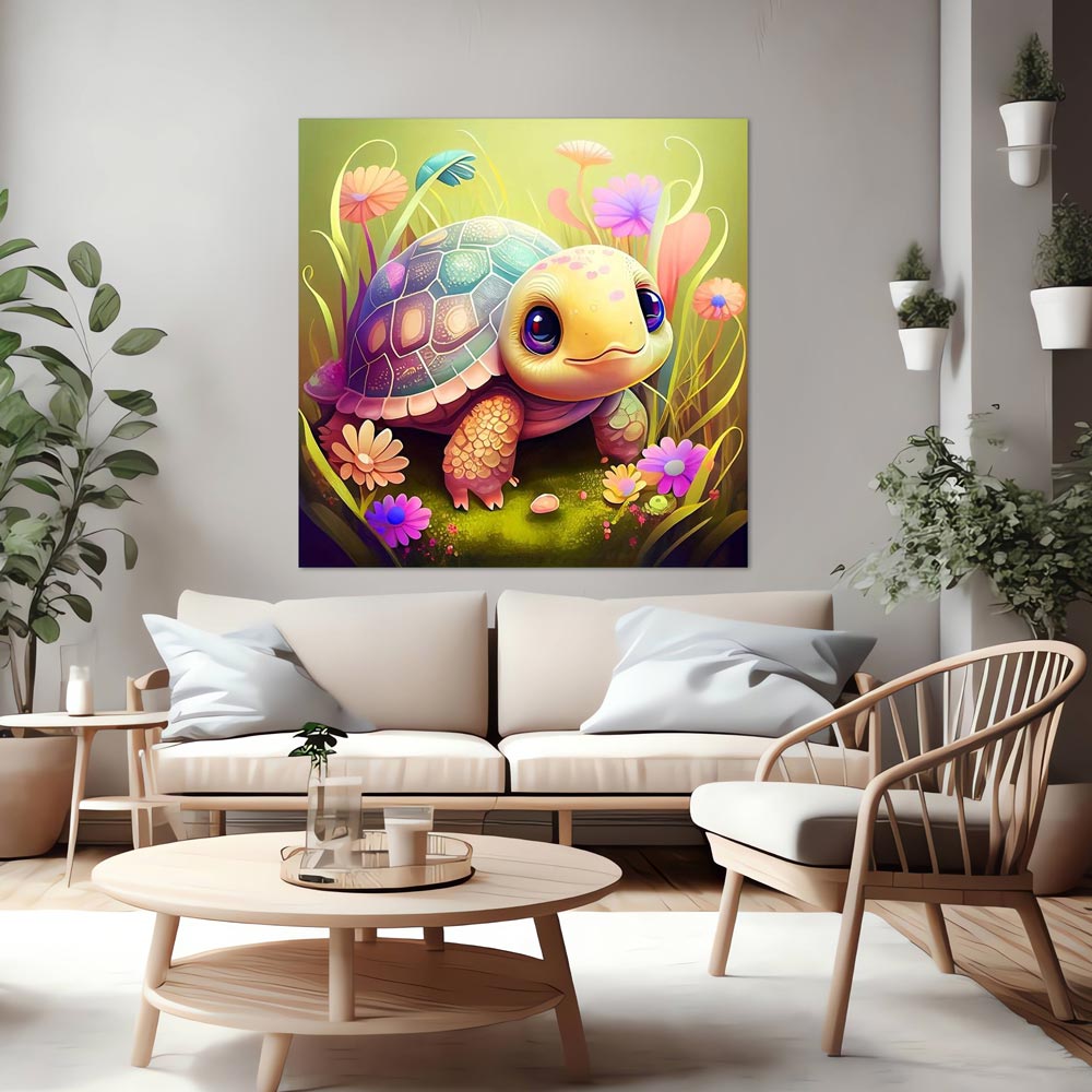 5D Diamond Painting AB Steine Schildkröte, Unique-Diamond