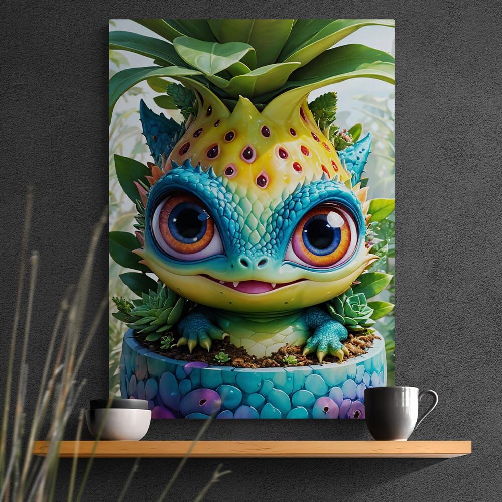 5D Diamond Painting AB Steine Tropische Überraschung, Unique-Diamond