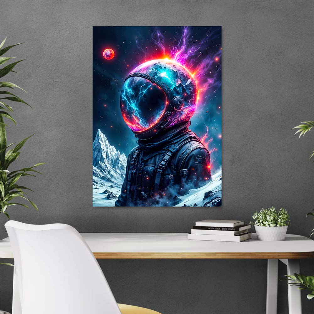 5D Diamond Painting AB Steine – Cosmic Explorer, Unique-Diamond