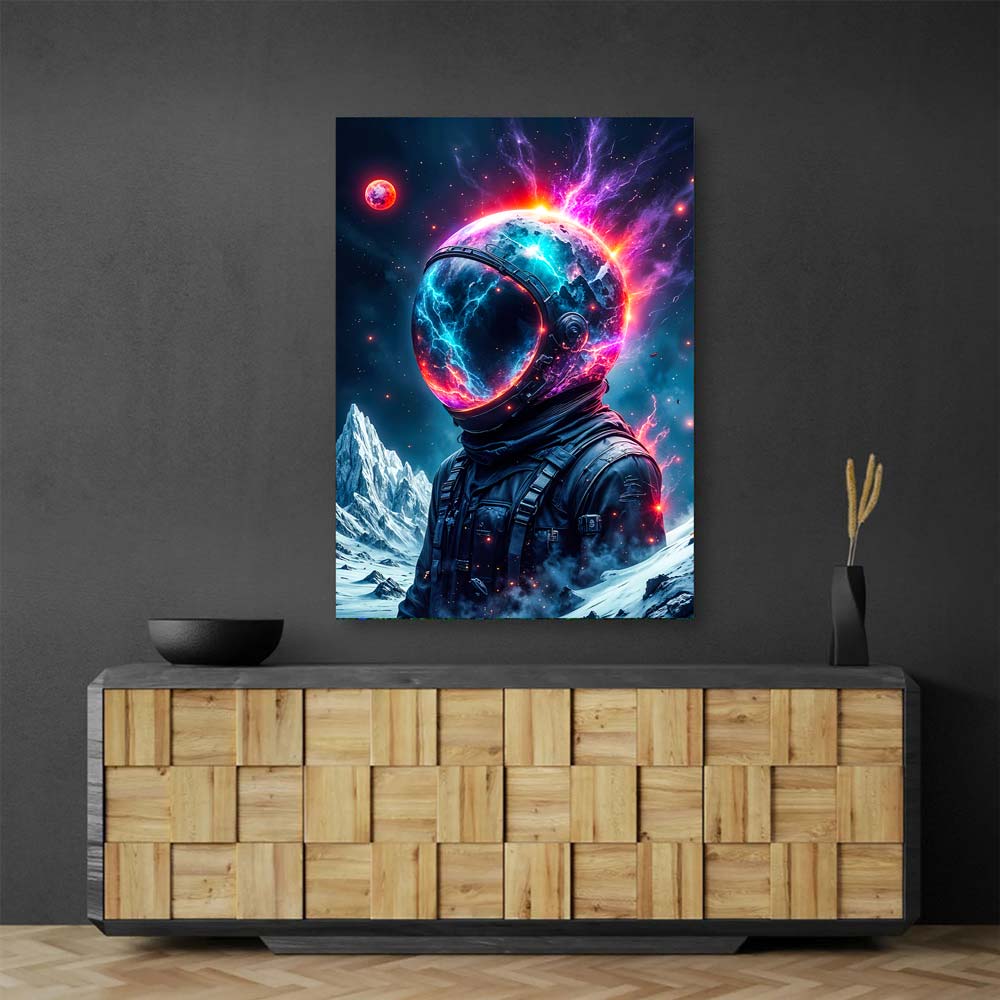 5D Diamond Painting AB Steine – Cosmic Explorer, Unique-Diamond