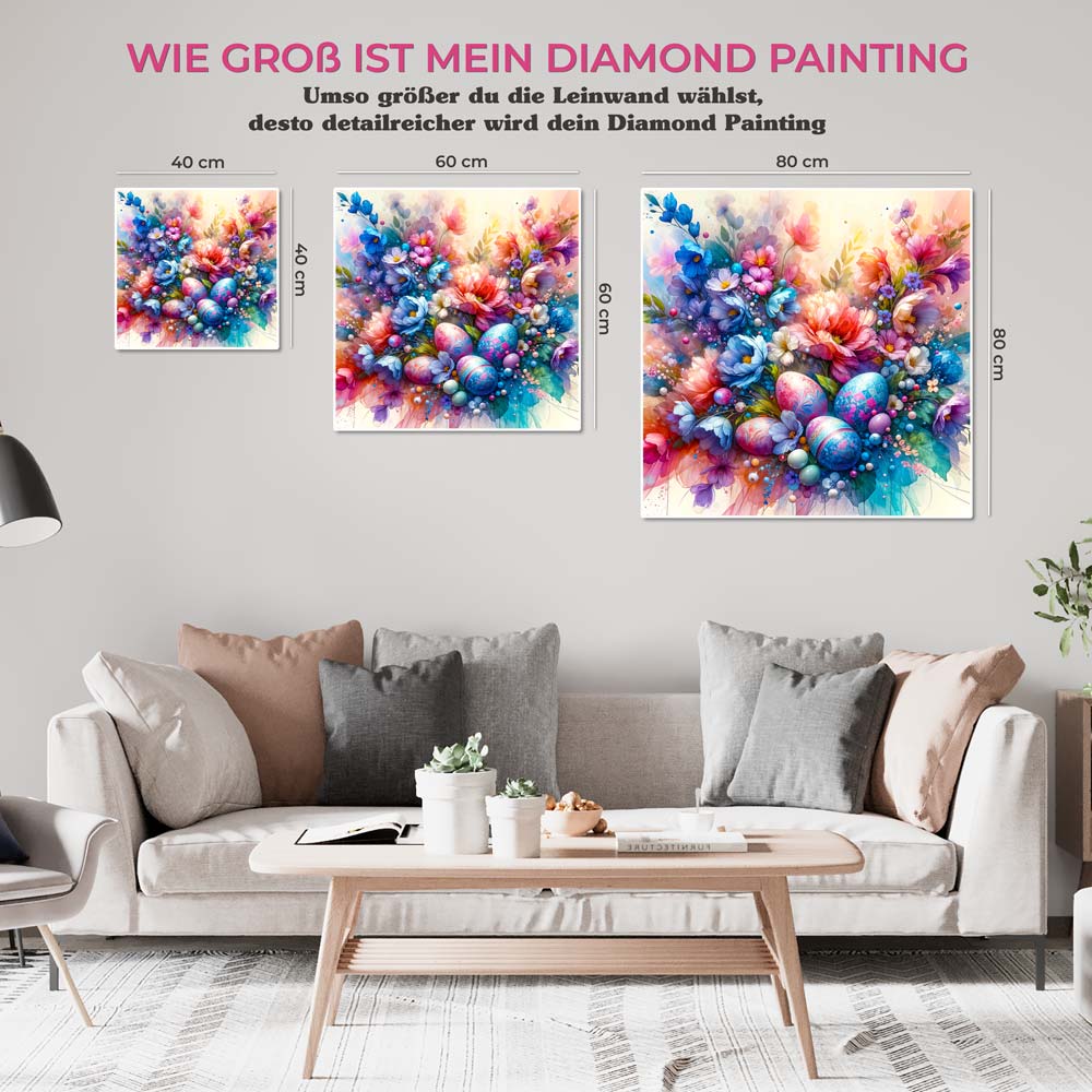 5D Diamond Painting AB Steine – Frühlingssinfonie Ostara, Unique-Diamond