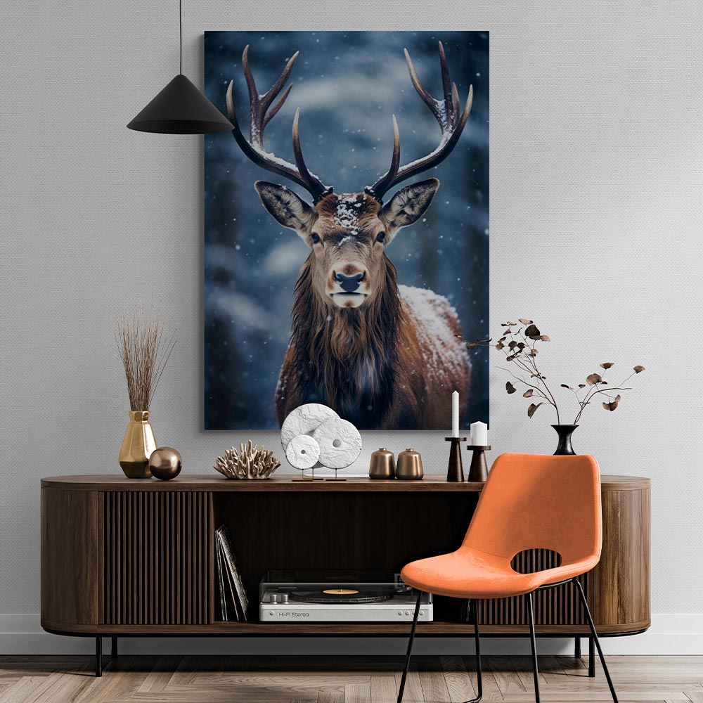 5D Diamond Painting Hirsch, Unique-Diamond