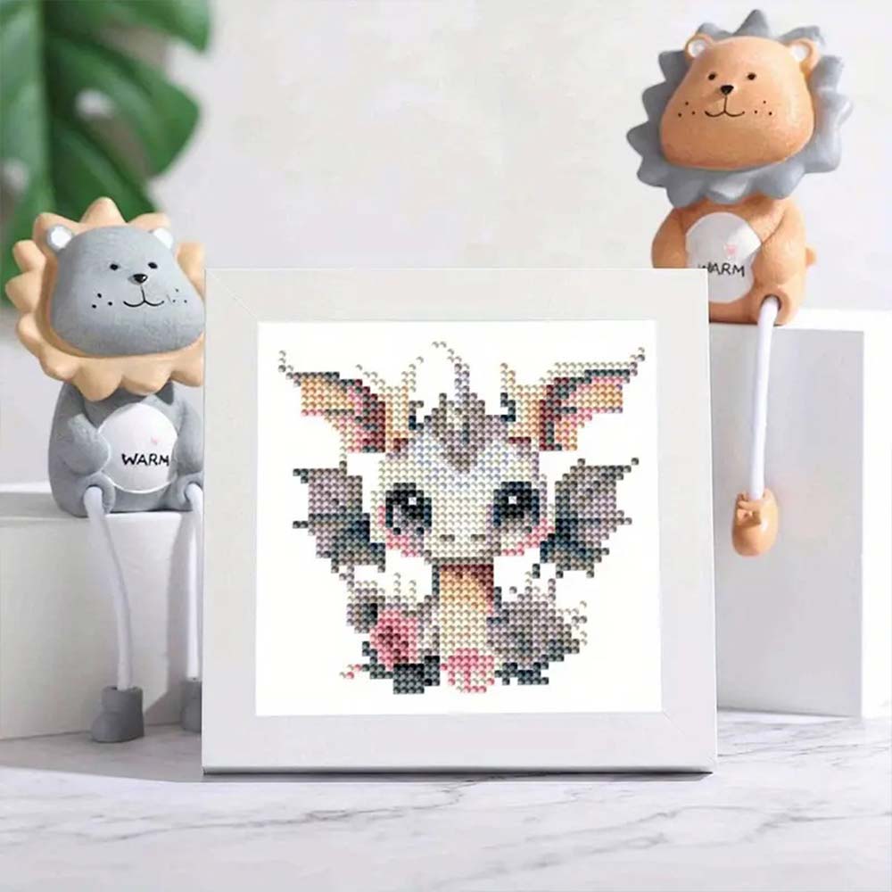 5D Diamond Painting LuxGem - Dragon's Dream - 12 Mini Motive, Unique-Diamond