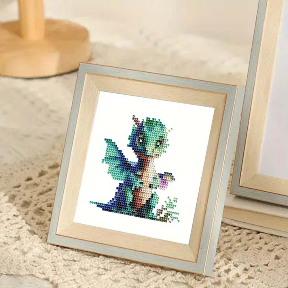 5D Diamond Painting LuxGem - Dragon's Dream - 12 Mini Motive, Unique-Diamond