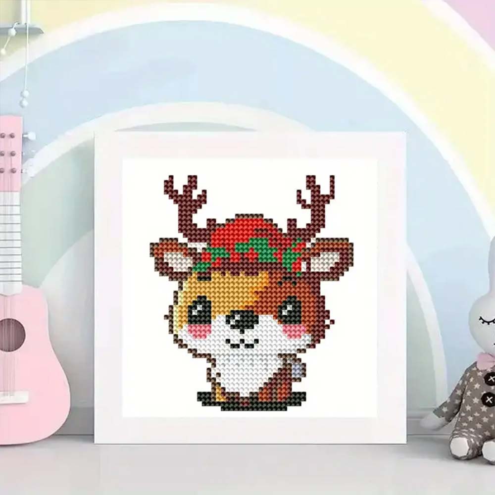 5D Diamond Painting LuxGem - Holiday Critters - 12 Mini Motive