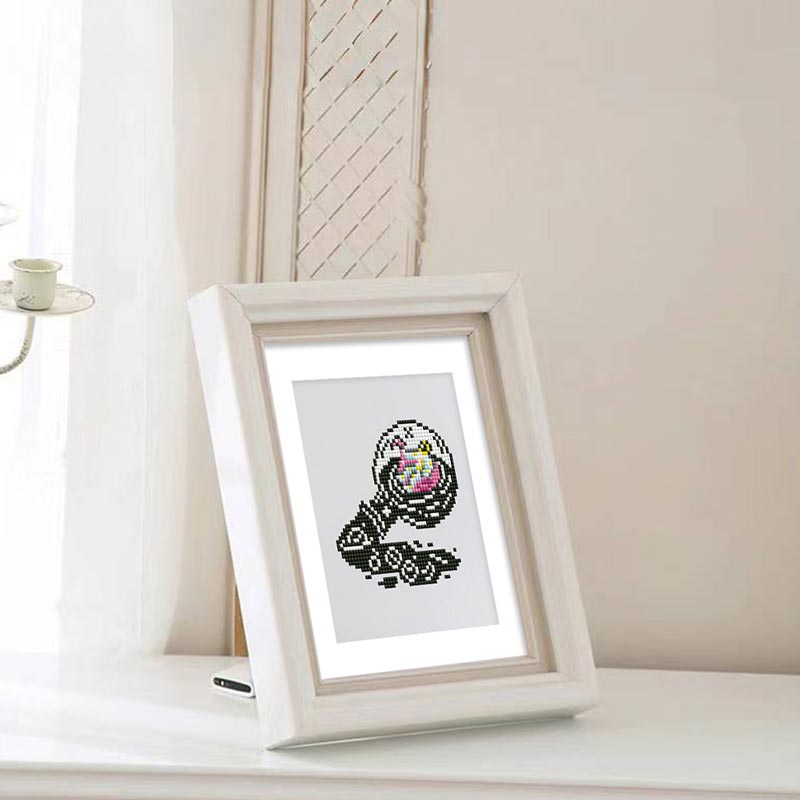 5D Diamond Painting LuxGem - Weltraumreise - 12 Mini Motive