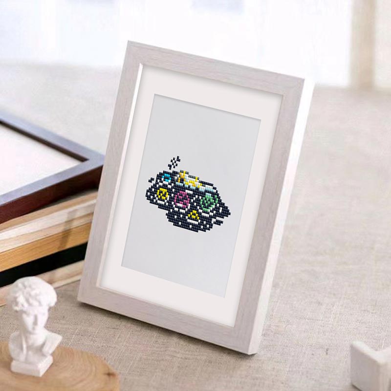 5D Diamond Painting LuxGem - Weltraumreise - 12 Mini Motive