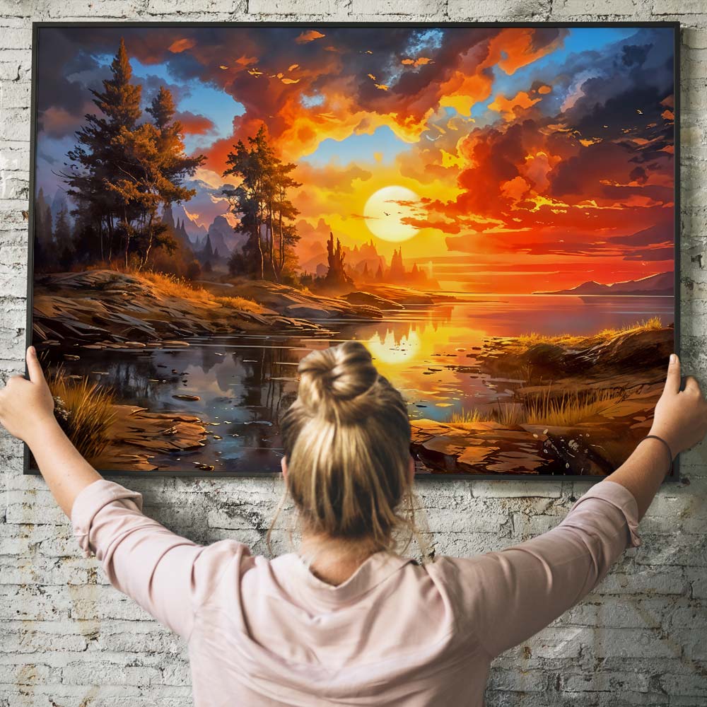 5D Diamant Painting – Sonnenuntergang Unique-Diamond