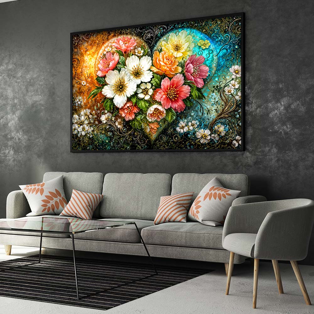 5D Diamond Painting – Amora Herzblütenzauber