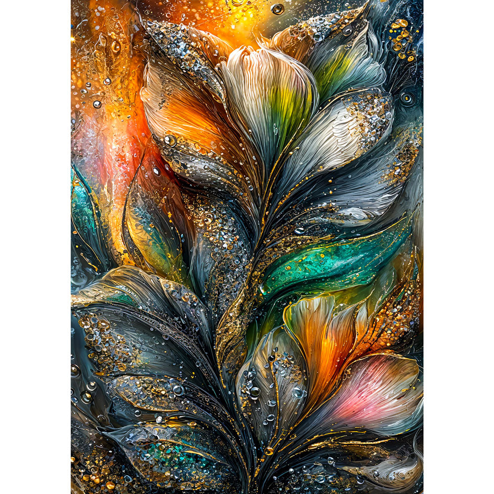 5D Diamond Painting – Aurelia Crystal Blossom | Unique Diamond