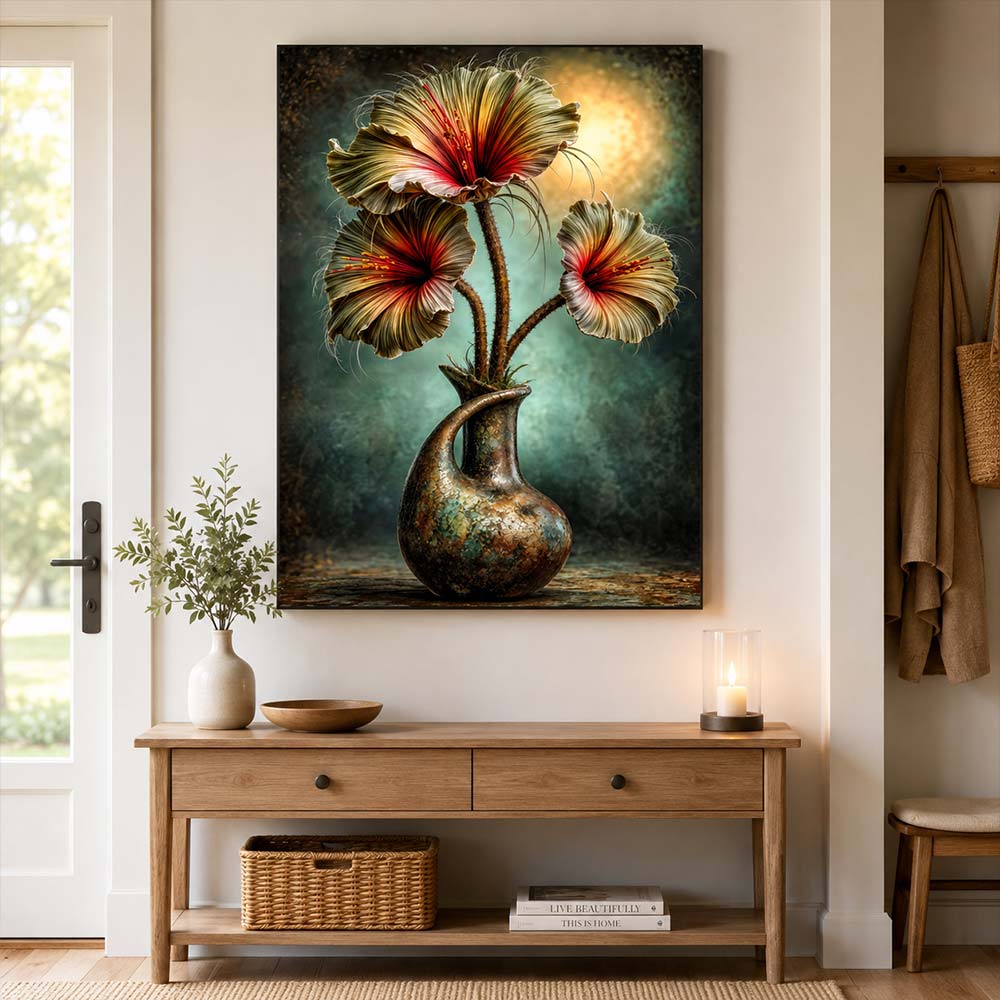 5D Diamond Painting – Aurelia Flammenblüte