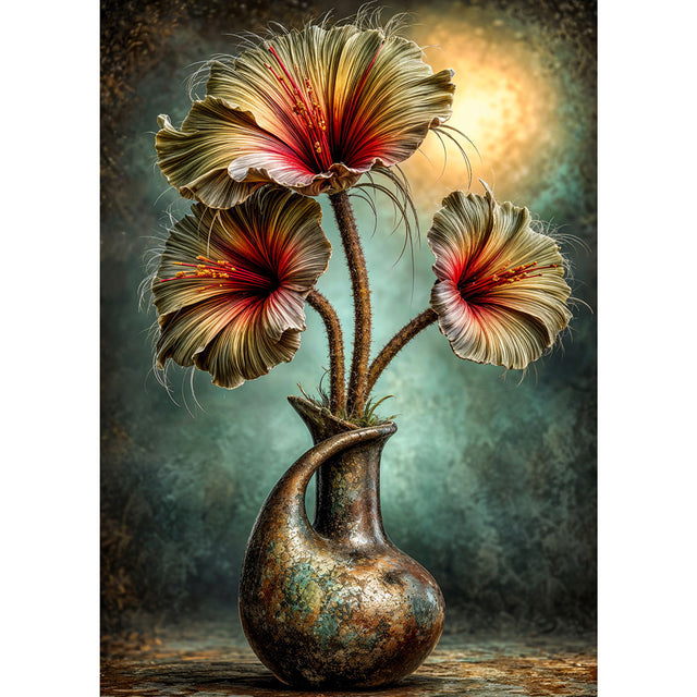 5D Diamond Painting – Aurelia Flammenblüte | Unique Diamond