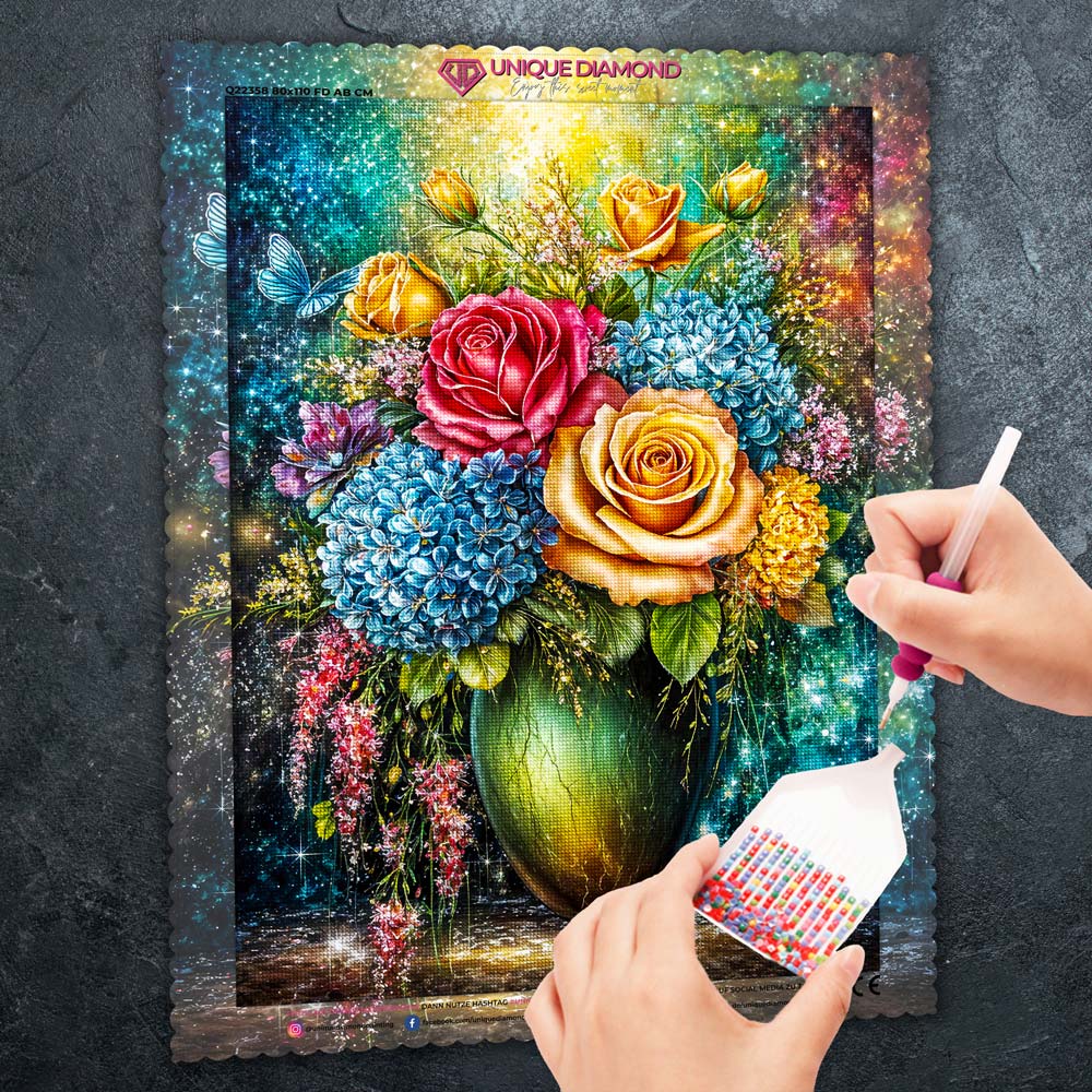 5D Diamond Painting – Aurelia Sternenblüte
