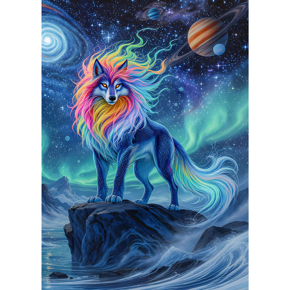 5D Diamond Painting – Auris Wächter der Galaxien Unique-Diamond