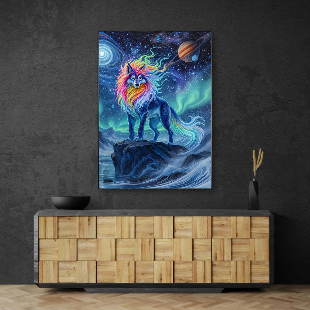 5D Diamond Painting – Auris Wächter der Galaxien Unique-Diamond