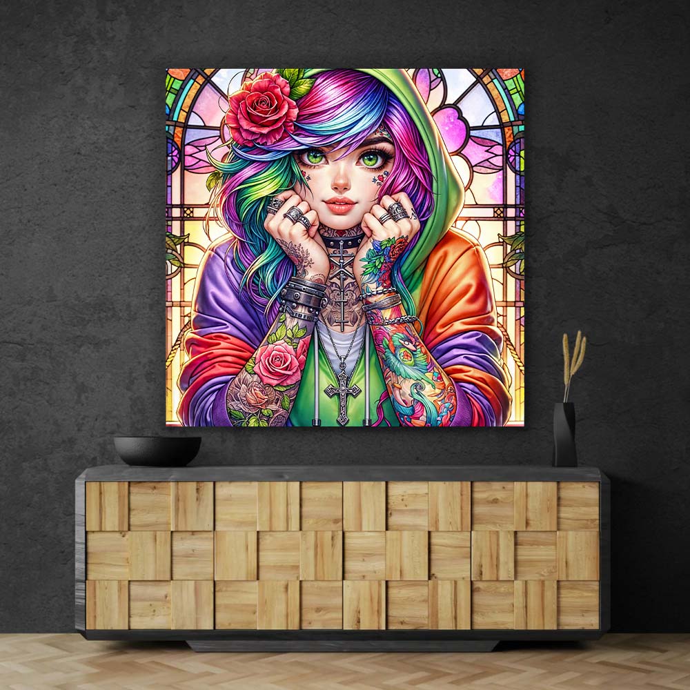 5D Diamond Painting – Aurora Ink Unique-Diamond