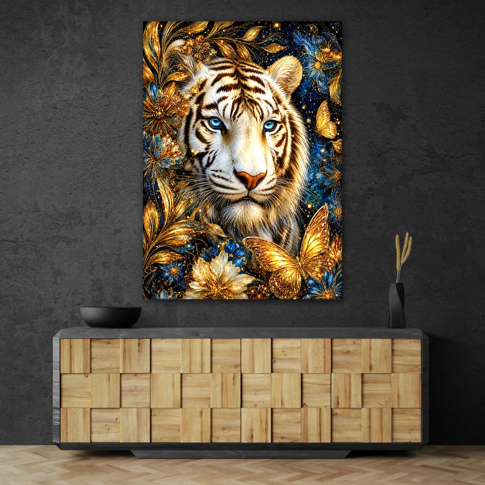 5D Diamond Painting – Aurora der Weißen Majestät