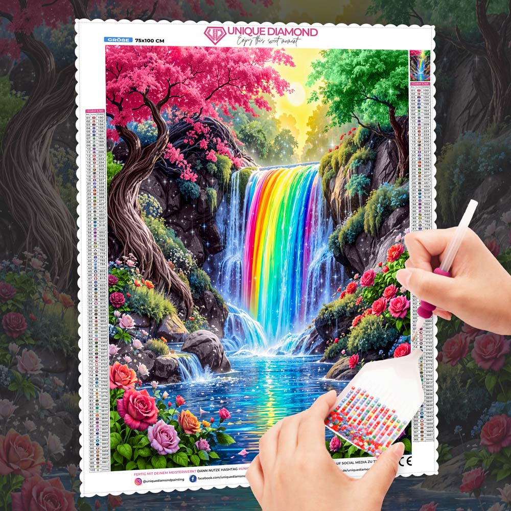 5D Diamond Painting – Auroraquelle, Unique-Diamond
