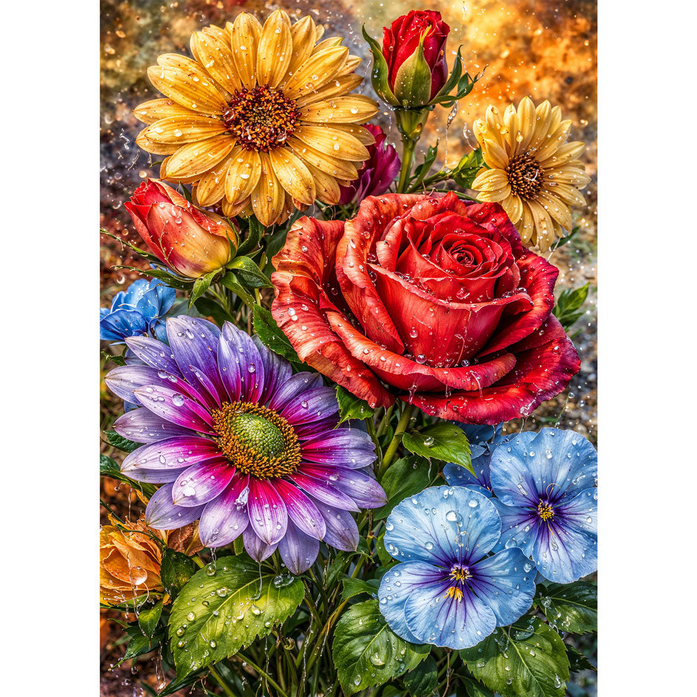 5D Diamond Painting – Bloom Radiance | Unique Diamond